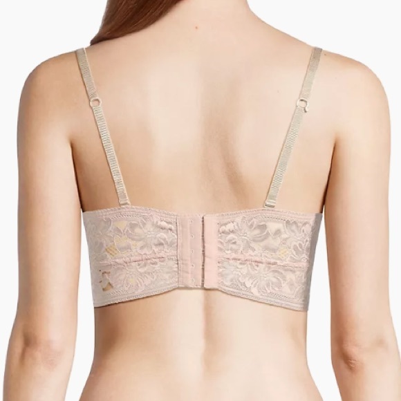 NWT intimately free people Sorento Demi Longline Bra sweet nothings sz 36C - Picture 7 of 12